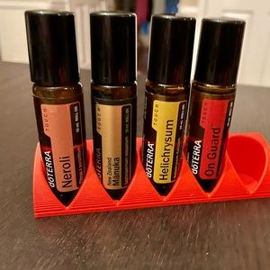 3D printed Oil Rollerball holder.